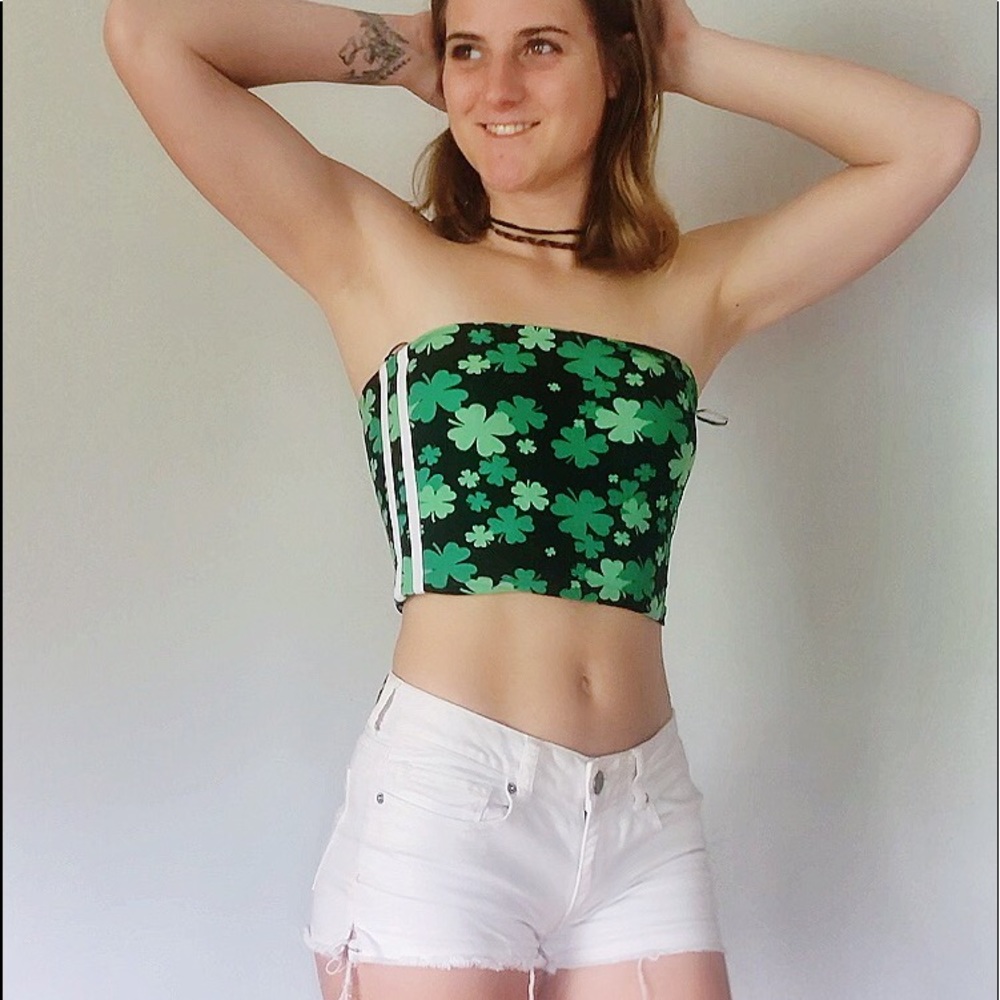 ST PATRICKS DAY crop top